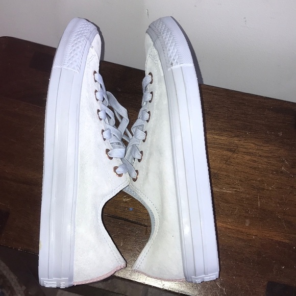 SALE New 7.5 Chuck Taylor converse suede all stars blue - Picture 6 of 8